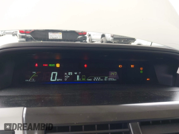 2012 Toyota Prius Two with VIN JTDZN3EU5C3042219, listed as a IAAI auction lot 42034267 with 161,393 mi miles and . Bid and sale history available at DreamBid. Image 7.