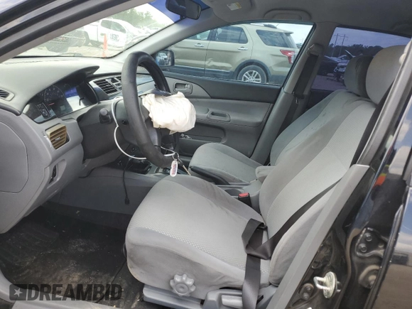 2006 Mitsubishi Lancer ES with VIN JA3AJ26E66U062230, listed as a Copart auction lot 53468845 with 146,858 mi miles and Salvage Title. Bid and sale history available at DreamBid. Image 7.