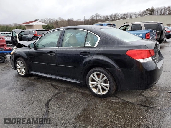 2013 Subaru Legacy Premium with VIN 4S3BMBG68D3030192, listed as a Copart auction lot 50083375 with 91,728 mi miles and Salvage Title. Bid and sale history available at DreamBid. Image 2.