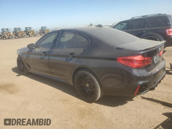 2019 BMW 5 Series 530e xDrive with VIN WBAJB1C52KB376702, listed as a Copart auction lot 59770805 with 85,375 mi miles and Clean title. Bid and sale history available at DreamBid. Image 2.
