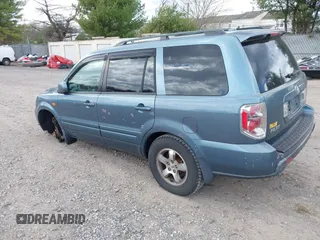 2006 Honda Pilot EX-L with VIN 2HKYF18566H517113, listed as a IAAI auction lot 41917755 with 180,398 mi miles and . Bid and sale history available at DreamBid. Image 3.
