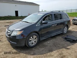 2014 Honda Odyssey EX-L с VIN 5FNRL5H67EB021604, выставлен на аукционе Copart как лот 55519465 с пробегом 235 417 миль миль и Чистый • Clean title. История ставок и продаж доступна на DreamBid. Изображение 1.