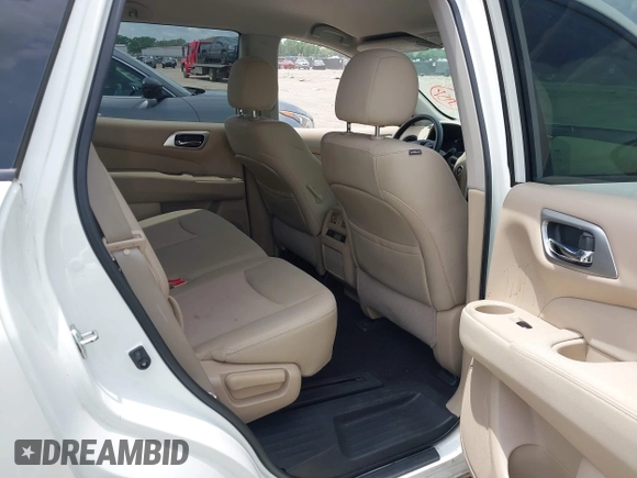 2017 Nissan Pathfinder SV with VIN 5N1DR2MN7HC684513, listed as a IAAI auction lot 42482806 with 92,987 mi miles and . Bid and sale history available at DreamBid. Image 8.