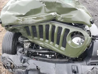 2021 Jeep Wrangler Unlimited Sport S с VIN 1C4HJXDN0MW659729, выставлен на аукционе Copart как лот 61238145 с пробегом 54 565 миль миль и Списание • Salvage title. История ставок и продаж доступна на DreamBid. Изображение 12.