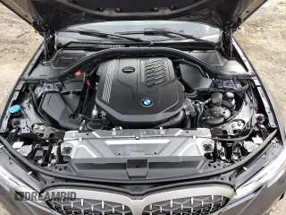 2022 BMW 3 Series M340i xDrive with VIN 3MW5U9J06N8C67957, listed as a Copart auction lot 49737485 with 10,563 mi miles and Salvage Title. Bid and sale history available at carsss.com. Image 11.
