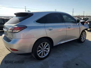 2015 Lexus RX 450h with VIN 2T2ZB1BA6FC002813, listed as a Copart auction lot 50337565 with 107,365 mi miles and Salvage Title. Bid and sale history available at DreamBid. Image 3.