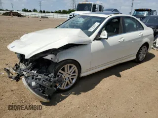 2008 Mercedes-Benz C 300 Sport with VIN WDDGF81X08F125067, listed as a Copart auction lot 61255975 with Not provided miles and Salvage title. Bid and sale history available at DreamBid. Image 1.
