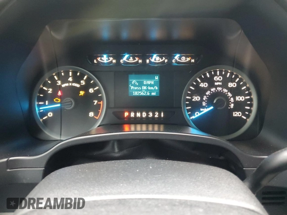 2017 Ford F-150 XL with VIN 1FTEW1E86HKD45557, listed as a Copart auction lot 50205415 with 182,562 mi miles and Salvage Title. Bid and sale history available at carsss.com. Image 9.