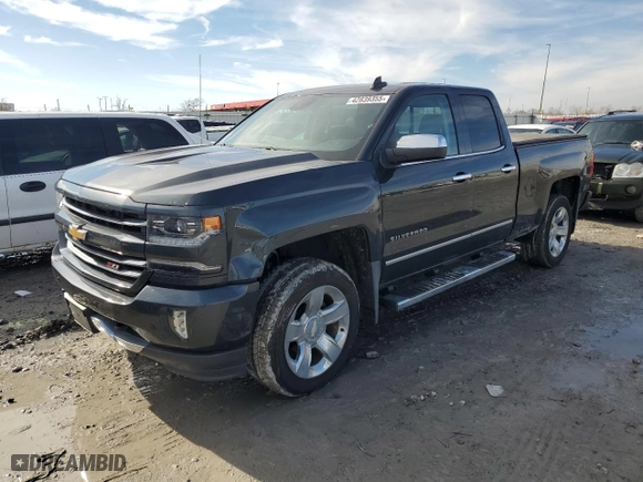 2018 Chevrolet Silverado 1500 LTZ with VIN 1GCVKSEC8JZ294856, listed as a Copart auction lot 42839355 with 115,676 mi miles and Salvage Title. Bid and sale history available at carsss.com. Image 1.