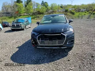 2023 Audi Q5 Premium Plus with VIN WA1BBAFY6P2047225, listed as a Copart auction lot 55093445 with 35,998 mi miles and Salvage title. Bid and sale history available at DreamBid. Image 14.