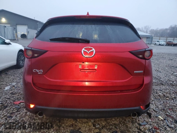 2021 Mazda CX-5 Touring with VIN JM3KFBCM3M0371071, listed as a Copart auction lot 86437994 with 25,990 mi miles and Salvage Title. Bid and sale history available at carsss.com. Image 6.