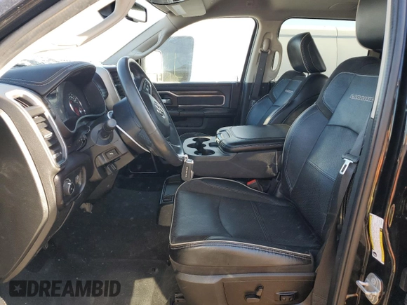2023 Ram 2500 Laramie with VIN 3C6UR5FL4PG580565, listed as a Copart auction lot 53915245 with 13,948 mi miles and Salvage Title. Bid and sale history available at carsss.com. Image 7.