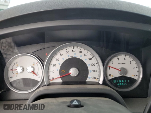 2007 Dodge Dakota SLT with VIN 1D7HW48P97S197684, listed as a Copart auction lot 86328944 with 122,969 mi miles and Salvage Title. Bid and sale history available at carsss.com. Image 9.