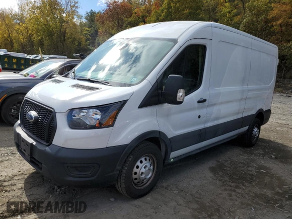 2023 Ford Transit Cargo с VIN 1FTBR2CG6PKA87002, выставлен на аукционе Copart как лот 75418304 с пробегом 24 240 миль миль и Списание • Salvage title. История ставок и продаж доступна на DreamBid. Изображение 1.