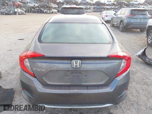 2019 Honda Civic Sedan LX with VIN 19XFC2F60KE018100, listed as a IAAI auction lot 41908486 with 124,357 mi miles. Bid and sale history available at carsss.com. Image 16.