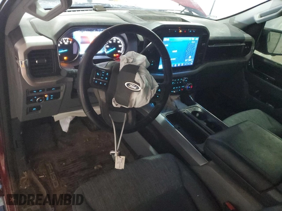 2022 Ford F-150 XL z VIN 1FTFW1E87NKD49276, wystawiony jako Copart lot #50747885 z przebiegiem 54 252 mil mil oraz Szkoda całkowita • Salvage title. Historia ofert i sprzedaży dostępna na DreamBid. Obrazek 8.