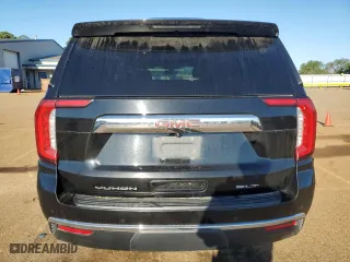 2022 GMC Yukon XL SLT with VIN 1GKS2GKD3NR189584, listed as a Copart auction lot 72789014 with 95,287 mi miles and Salvage Title. Bid and sale history available at carsss.com. Image 6.