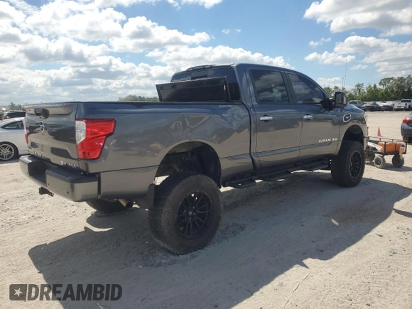 2021 Nissan Titan SV with VIN 1N6AA1FB4MN519784, listed as a Copart auction lot 74893744 with 45,245 mi miles and Salvage title. Bid and sale history available at DreamBid. Image 3.