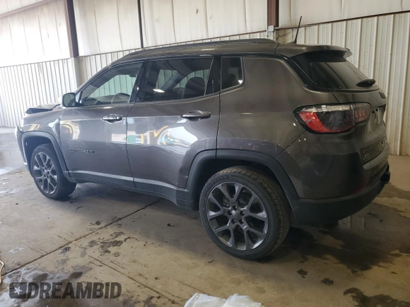 2021 Jeep Compass 80th Anniversary with VIN 3C4NJDEB8MT570616, listed as a Copart auction lot 56180625 with 36,278 mi miles and Salvage title. Bid and sale history available at DreamBid. Image 2.