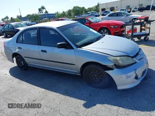 2004 Honda Civic VP z VIN 1HGES16344L008745, wystawiony jako IAAI lot #39006629 z przebiegiem Nie podano mil oraz . Historia ofert i sprzedaży dostępna na DreamBid. Obrazek 1.