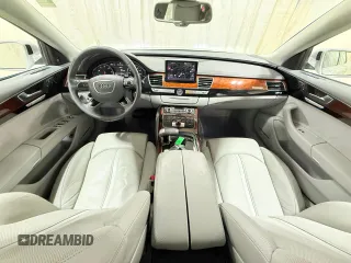 2012 Audi A8 L with VIN WAURVAFD1CN017810, listed as a Copart auction lot 55143005 with 52,109 mi miles and Clean Title. Bid and sale history available at carsss.com. Image 9.