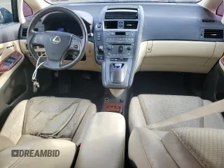 2010 Lexus HS 250h with VIN JTHBB1BA0A2031607, listed as a Copart auction lot 43652185 with Not Provided miles and Salvage Title. Bid and sale history available at DreamBid. Image 8.