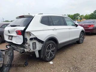2019 Volkswagen Tiguan SE with VIN 3VV3B7AX6KM018161, listed as a IAAI auction lot 42279398 with 96,534 mi miles and . Bid and sale history available at DreamBid. Image 4.