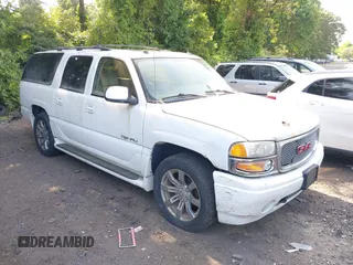 2005 GMC Yukon XL with VIN 1GKFK66U05J235232, listed as a IAAI auction lot 42813866 with 161,392 mi miles and . Bid and sale history available at DreamBid. Image 1.