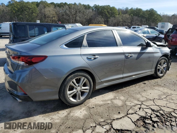 2018 Hyundai Sonata Sport Plus with VIN 5NPE34AF1JH649401, listed as a Copart auction lot 41619975 with 84,519 mi miles and Salvage Title. Bid and sale history available at DreamBid. Image 3.