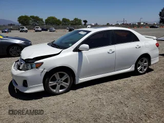 2013 Toyota Corolla L with VIN 5YFBU4EE1DP223927, listed as a Copart auction lot 56172355 with 208,419 mi miles and Salvage Title. Bid and sale history available at DreamBid. Image 1.