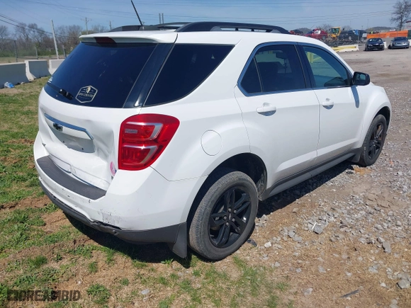 2017 Chevrolet Equinox LT with VIN 2GNALCEK0H6256124, listed as a IAAI auction lot 41849651 with 127,179 mi miles. Bid and sale history available at carsss.com. Image 4.