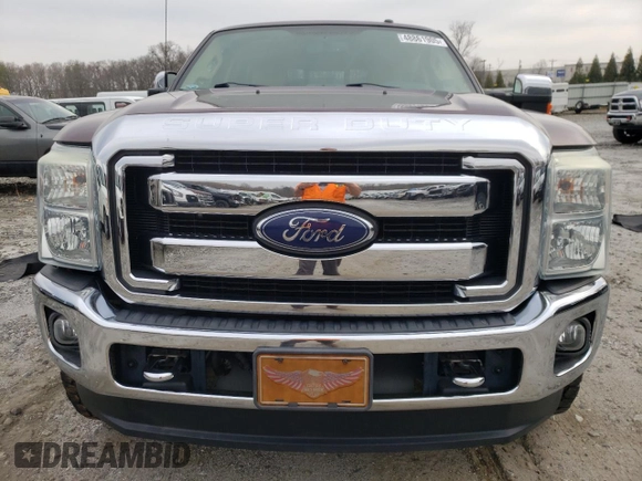2016 Ford Super Duty F-250 SRW Lariat with VIN 1FT7W2BT6GEA42153, listed as a Copart auction lot 48861905 with 99,361 mi miles and Salvage Title. Bid and sale history available at carsss.com. Image 5.