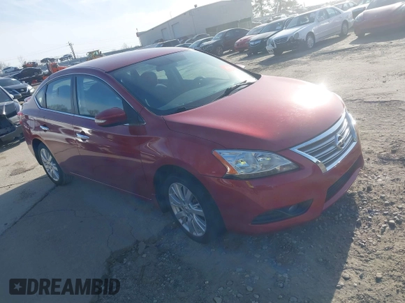 2014 Nissan Sentra S with VIN 3N1AB7APXEY281176, listed as a IAAI auction lot 41753420 with 119,372 mi miles and . Bid and sale history available at DreamBid. Image 1.