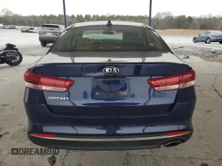 2018 Kia Optima LX with VIN 5XXGT4L34JG260520, listed as a Copart auction lot 41910465 with 102,492 mi miles and Salvage Title. Bid and sale history available at carsss.com. Image 6.