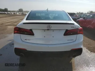 2020 Acura TLX w/Technology Pkg with VIN 19UUB3F41LA801737, listed as a Copart auction lot 67714444 with 0 mi miles and Clean Title. Bid and sale history available at carsss.com. Image 6.