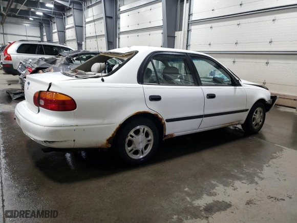 1998 Chevrolet Prizm with VIN 1Y1SK5289WZ439720, listed as a Copart auction lot 84506674 with 135,976 mi miles and Salvage Title. Bid and sale history available at carsss.com. Image 3.