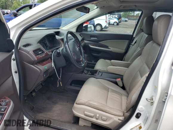 2012 Honda CR-V EX-L with VIN 5J6RM4H70CL071782, listed as a Copart auction lot 63779975 with 129,171 mi miles and Salvage title. Bid and sale history available at DreamBid. Image 7.