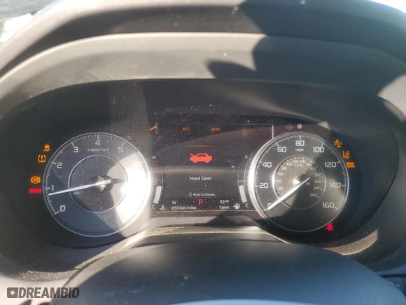 2019 Acura RDX w/Technology Pkg with VIN 5J8TC2H55KL008307, listed as a Copart auction lot 42444545 with 50,366 mi miles and Salvage Title. Bid and sale history available at carsss.com. Image 9.