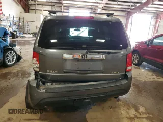 2012 Honda Pilot EX-L with VIN 5FNYF4H54CB042010, listed as a Copart auction lot 60454185 with Not provided miles and Clean title. Bid and sale history available at DreamBid. Image 6.