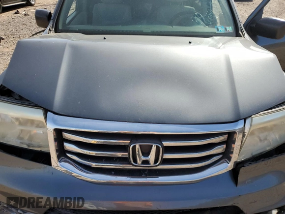 2012 Honda Pilot LX with VIN 5FNYF4H28CB056918, listed as a Copart auction lot 55265165 with 170,691 mi miles and Salvage Title. Bid and sale history available at carsss.com. Image 12.