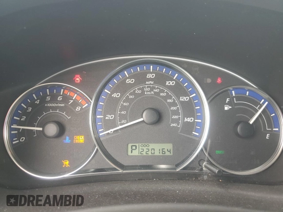 2010 Subaru Forester X Premium with VIN JF2SH6CC3AH782910, listed as a Copart auction lot 64553205 with 220,164 mi miles and Clean title. Bid and sale history available at DreamBid. Image 9.