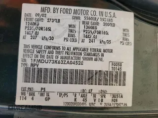 2003 Ford Explorer XLT с VIN 1FMDU73K63ZA04528, выставлен на аукционе Copart как лот 62353985 с пробегом 108 850 миль миль и Списание • Salvage title. История ставок и продаж доступна на DreamBid. Изображение 13.