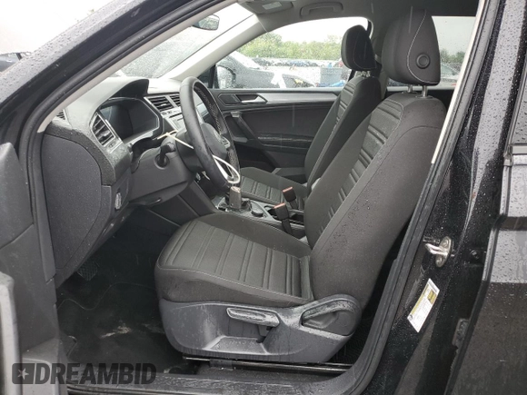 2023 Volkswagen Tiguan S with VIN 3VVFB7AX1PM119581, listed as a Copart auction lot 56563355 with 17,675 mi miles and Salvage title. Bid and sale history available at DreamBid. Image 7.