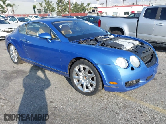 2004 Bentley Continental GT GT z VIN SCBCR63W74C022462, wystawiony jako IAAI lot #41586694 z przebiegiem 36 966 mil mil oraz . Historia ofert i sprzedaży dostępna na DreamBid. Obrazek 1.