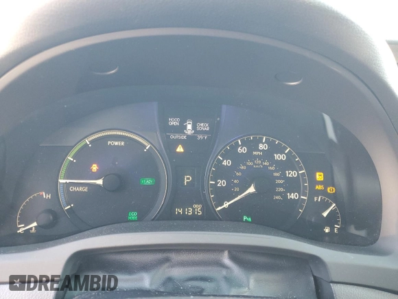 2012 Lexus RX 450h with VIN JTJZB1BA1C2407621, listed as a Copart auction lot 88302315 with 141,315 mi miles and Salvage title. Bid and sale history available at DreamBid. Image 9.