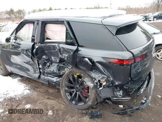 2025 Land Rover Range Rover Sport with VIN SAL1L9E44SA427599, listed as a IAAI auction lot 41548751 with 2,276 mi miles and . Bid and sale history available at DreamBid. Image 6.