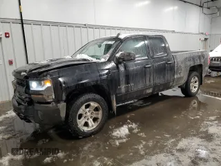 2018 Chevrolet Silverado 1500 LT with VIN 1GCVKRECXJZ337506, listed as a Copart auction lot 44957755 with 110,741 mi miles and Salvage Title. Bid and sale history available at DreamBid. Image 1.