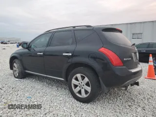 2007 Nissan Murano SL with VIN JN8AZ08TX7W528391, listed as a Copart auction lot 52120565 with Not provided miles and Salvage title. Bid and sale history available at DreamBid. Image 2.