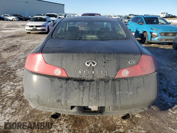 2003 Infiniti G35 Coupe w/Leather with VIN JNKCV54E43M207293, listed as a Copart auction lot 85162914 with 202,124 mi miles and Salvage Title. Bid and sale history available at carsss.com. Image 6.