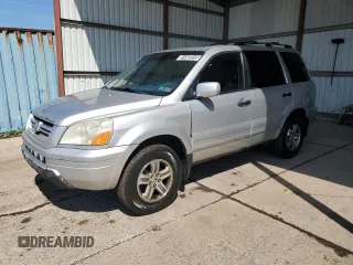 2005 Honda Pilot EX-L z VIN 5FNYF18525B053461, wystawiony jako Copart lot #51463315 z przebiegiem 199 458 mil mil oraz Szkoda całkowita • Salvage title. Historia ofert i sprzedaży dostępna na DreamBid. Obrazek 1.